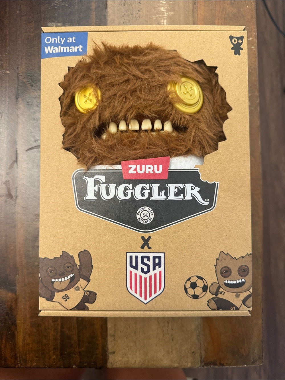 Fuggler Funny Ugly Monster USA SOCCER WORLD CUP BUTTONS
Walmart 9" Zuru NEW